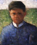 Georges Seurat The Little Peasant in Blue oil painting